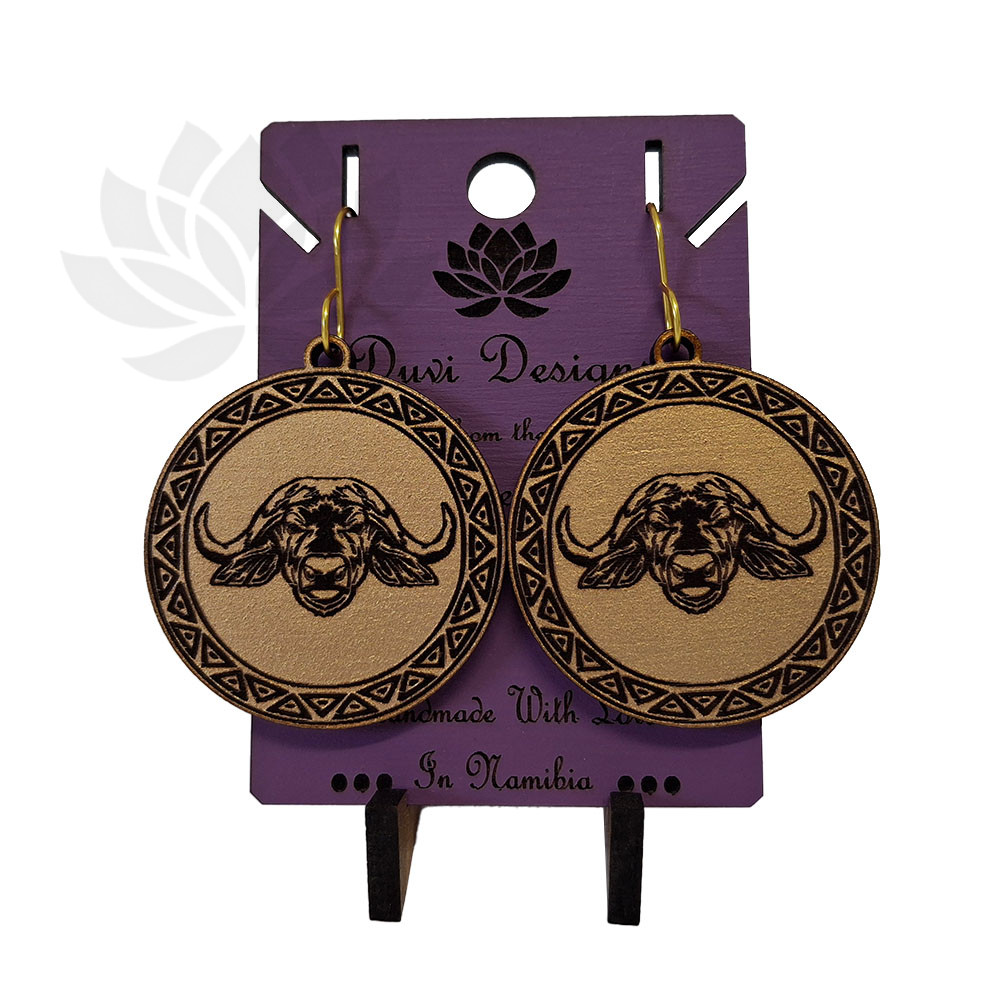 Buffalo Safari Earrings