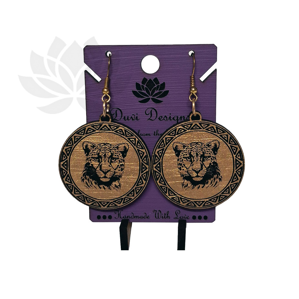 Cheetah Safari Earrings